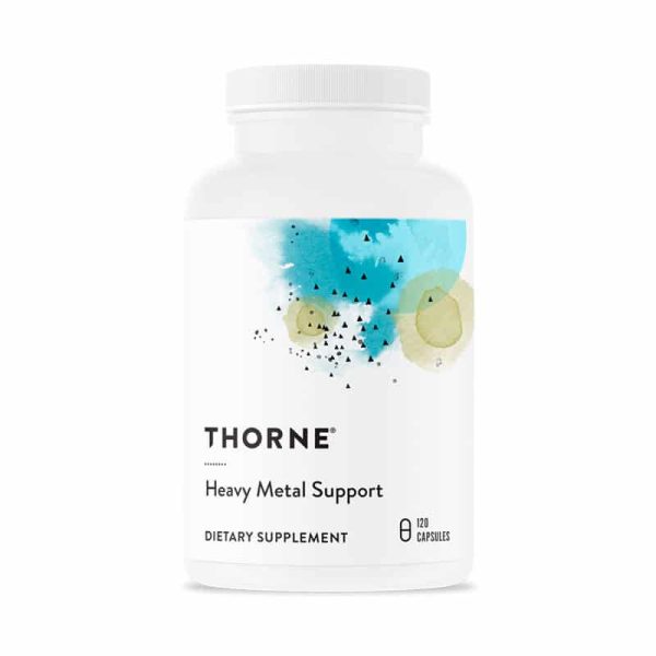 Heavy Metal Support Thorne Research, 120 kapslar Cellernas skydd & energi RevivaBio