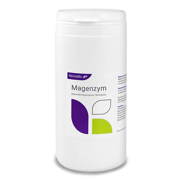 Magenzym 360 kapslar - Vegetabiliska matsmältningsenzym för förbättrad matsmältning