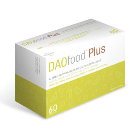 DAOfood® Plus vid histaminintolerans och brist på DAO enzymet diaminoxidas