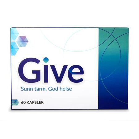 Give, kosttillskott för en balanserad tarmflora