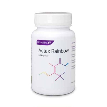 Astax Rainbow, 60 kapslar. Kosttillskott med Astaxantin.